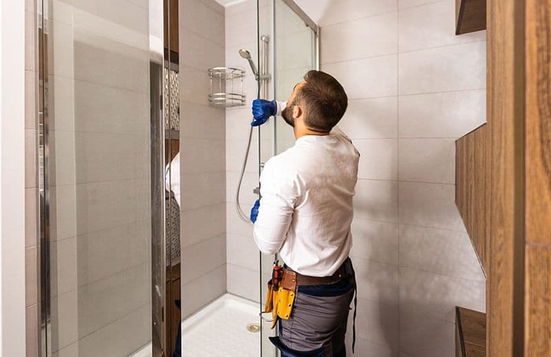 Walk in shower
